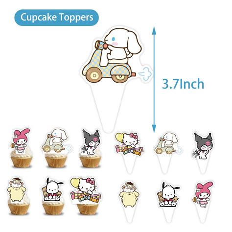 My Melody Printable Cupcake Toppers Hello Kitty Printables 47 Off