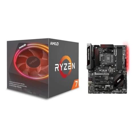 Amd Processeur Ryzen X Ventirad Wraith Prism Msi Carte M Re