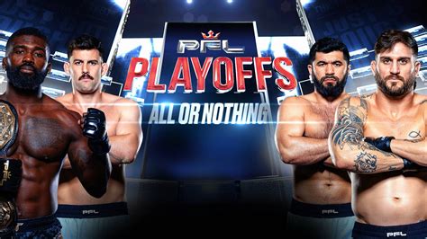 Watch Pfl 8 2024 Playoffs Lightweight And Light Heavyweight Live