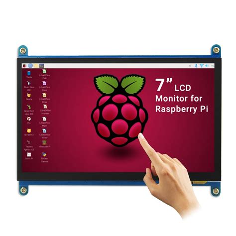 Elecrow écran tactile HD LCD TFT 1024x600 pour Raspberry Pi écran