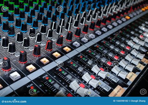 Professional Audio Studio Sound Mixer Console Board Panel with ...