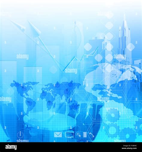 Abstract business background blue color Stock Photo - Alamy