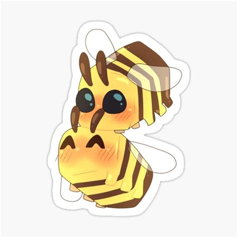 Minecraft Bee Stickers Sticker For Sale By Softiku Redbubble