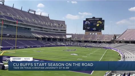 Cu Buffs Vs Tcu Colorado Buffs Start Out Strong Youtube