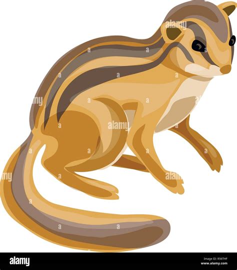 Chipmunk Icon Cartoon Of Chipmunk Vector Icon For Web Design Isolated