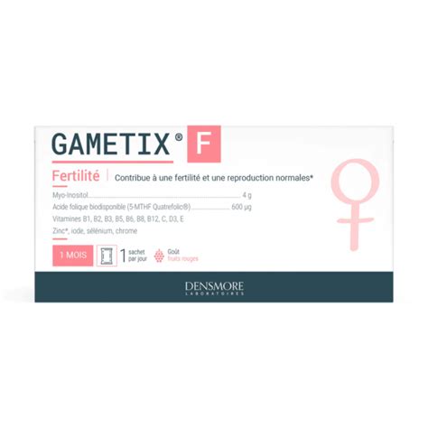 GAMETIX F Fertilité femme 30 Sachets de 5g