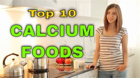 Top Calcium Rich Foods For Bones And Osteoporosis Youtube