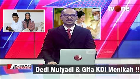 Alhamdulillah Akhirnya Dedi Mulyadi Dan Gita Kdi Resmi Menikah