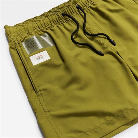 Dirik Solid Artwork Swim Shorts Green G Star Raw Us