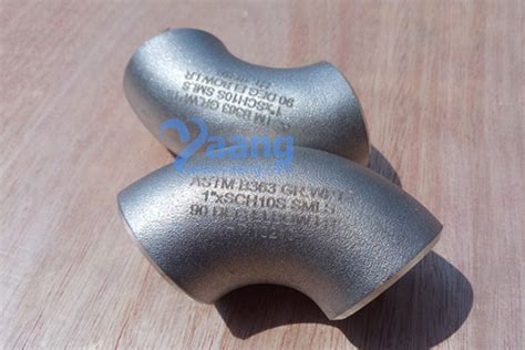 Astm B Titanium Wpt Smls Deg Lr Elbow Dn Sch S Steeljrv