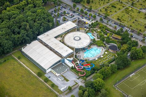 Luftbild Hamm Therme Und Schwimmbecken Am Freibad Der