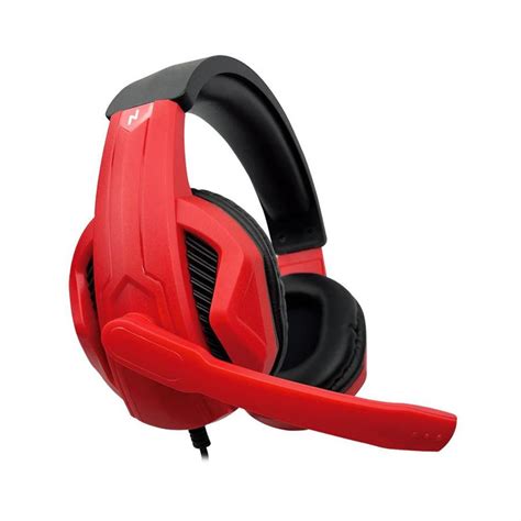 Auriculares Gamer Noga Stormer St Hex Rojo