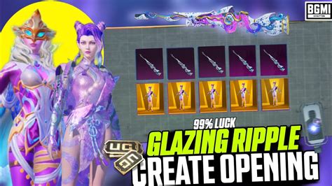 OMG NEW GLAZING RIPPLE AWM CREATE OPENING 10000uc UNLUCKIEST CREATE