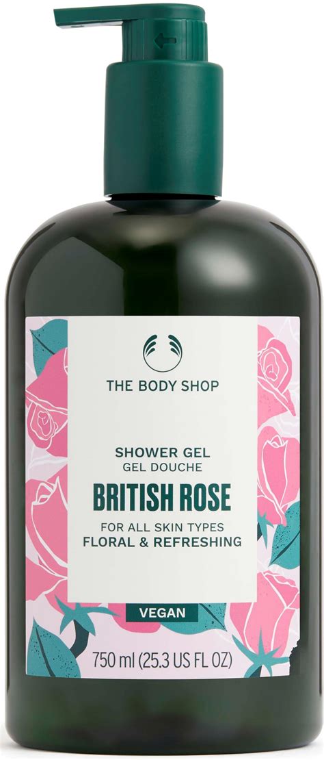 The Body Shop British Rose Shower Gel 750 Ml