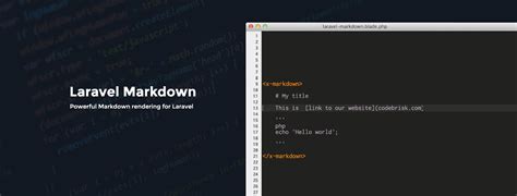 How To Use Blade Component To Render Markdown In Laravel