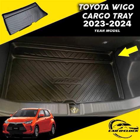 Toyota Wigo Deepdish Matting With Trunk Tray Shopee Philippines