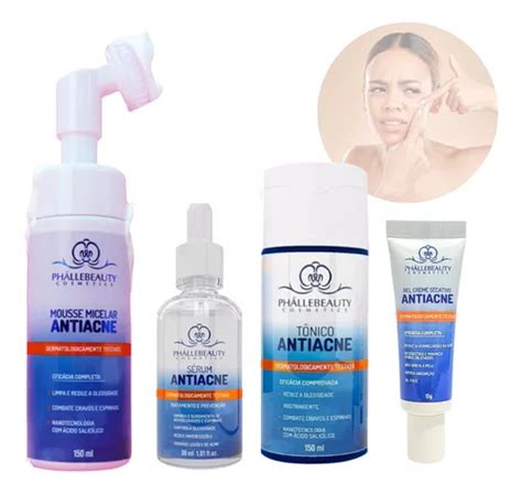 Kit Skin Care Tratamento Completo Anti Acne Espinhas Cravos Mercadolivre