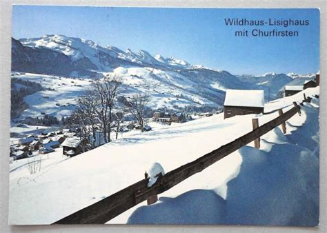 Wildhaus Lisighaus Mit Churfirsten 1978 Kaufen Auf Ricardo