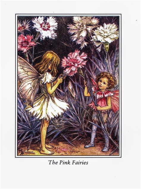 1944 Flower Fairies Of The Garden Cicely Mary Barker The Geranium Fairy