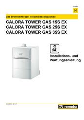 Remeha Calora Tower Gas S Ex Handb Cher Manualslib