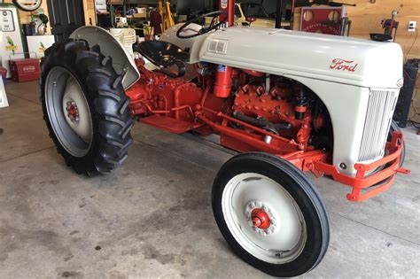 No Reserve Flathead V8 Powered 1951 Ford 8n Tractor For Sale On Bat Auctions Sold For 13000