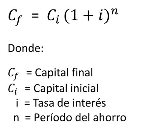 ¿qué Es El Interés Compuesto Fórmula De Interés Compuesto