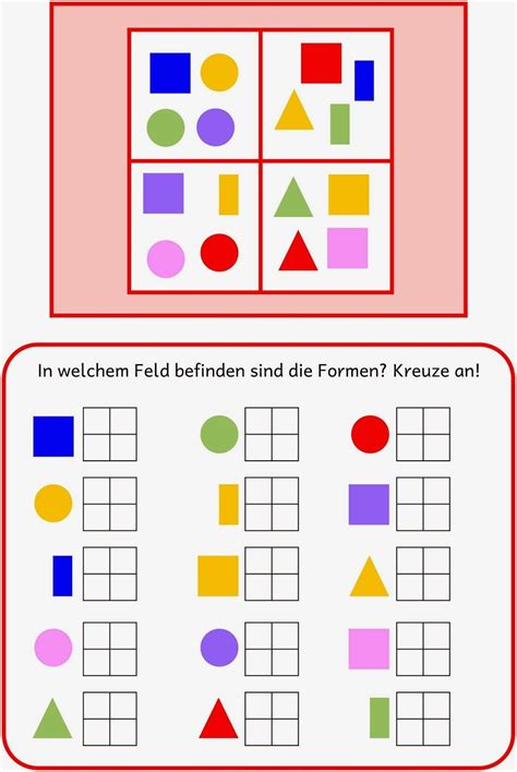 Raum Lagebeziehung Montessori Materialien Aktivit Ten F R