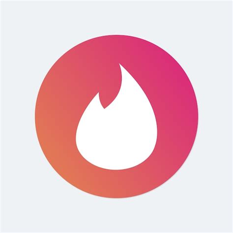 Premium Vector Tinder Vector Social Media Icon