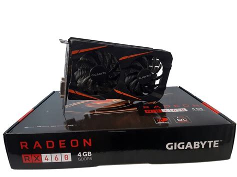 Gigabyte Amd Radeon Rx460 Oc 4gb Wf2 128bit Box 11814608535