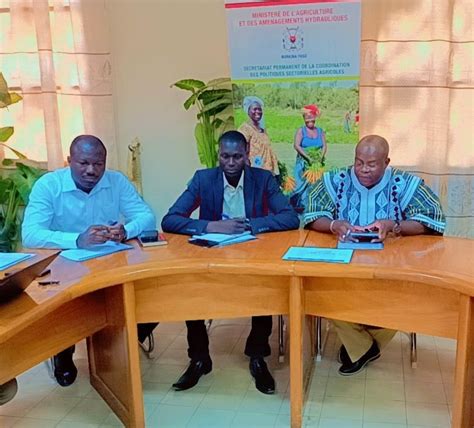 Lancement Des Travaux Du Cadre Sectoriel De Dialogue Production Agro