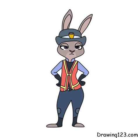 Judy Hopps Çizimi Eğitimleri Adım Adım Judy Hopps Nasıl çizilir