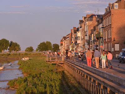 Saint-Valery-sur-Somme on the Bay of the Somme, north of France