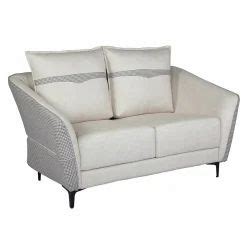 Sofa Set White Base Two Seater Sofa Manufacturer From Bhiwandi