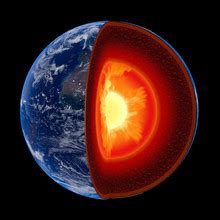 planet earth center core  stock photo public domain pictures