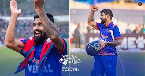 Asian Games 2023 Cricket Nepals Dipendra Singh Smashes Fifty Off Just