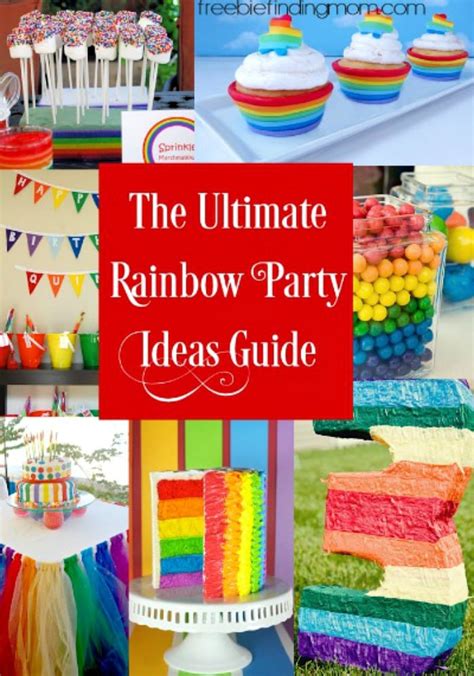 Rainbow Party Ideas