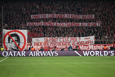 Les Supporters Du Bayern Munich D Ploient Une Nouvelle Banderole Contre