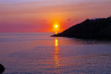 Romantic Sky Evening Beauty In Nature Cloud Sky Tyrrhenian Sea