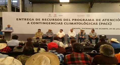 Sagarpa Presente En La Entrega De Apoyos Por Contingencias