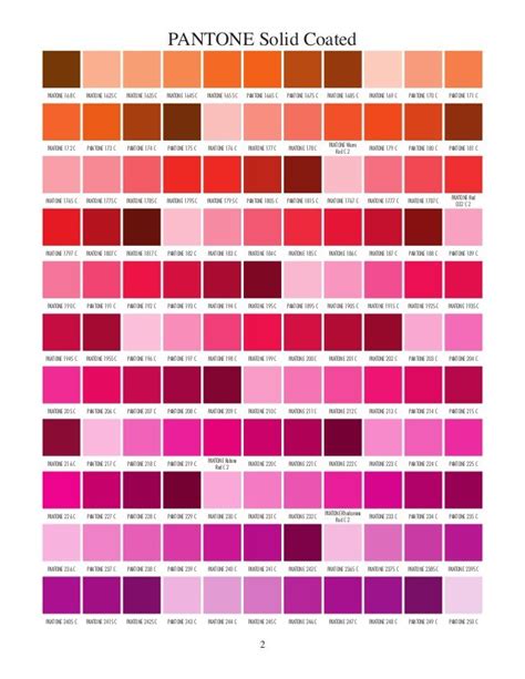 Pantone Solid Coated Guide Color Formula Pdf | Wyvr Robtowner