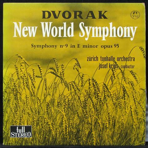 Josef Krips Dvorak New World Symphony