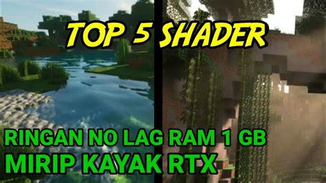 Shadernya Realistis Cuy No Lag Top Shader Di Mcpe Ringan Dan