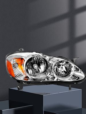 Amazon Leavan Chrome Headlights Assembly Fit For