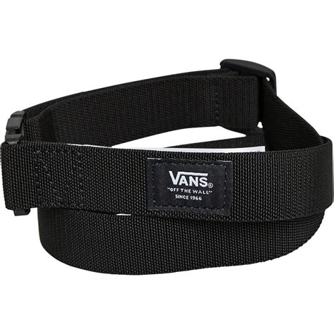 Buy Vans Mens Auden Stretch Belt Black