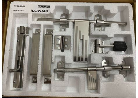 Stainless Steel Sicada Si002008 Rajwadi Door Kit Grade SS 304 At Rs