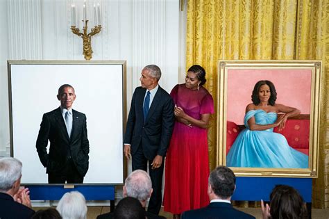 Barack And Michelle Obama S Official White House Portraits Unveiled Cirrkus News