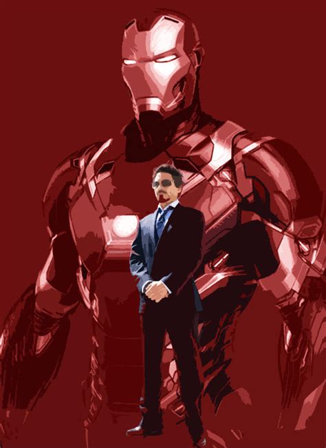 Tony Stark Iron Man By Timetravel6000v2 On Deviantart