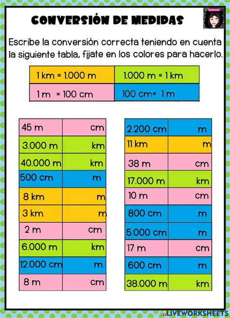 Conversión Unidades De Longitud En 2023 Ejercicios De Calculo Unidades De Medida Unidades De