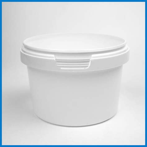 GT Online 550ml White Tamper Evident Tub And Lid