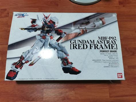 pg gundam astray red frame perfect grade hobbies toys toys games